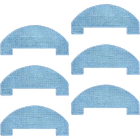 Serpillières Accessoires pour Proscenic Q8/Q8 Max,pour Ultenic D10/T10 Lite,pour Mova E10/E20/E20 Plus,pour BPMIO B15/B15 Plus,pour Lubluelu L15,pour Trouver E10/E20 Pro,pour Mamibot EXVAC700 Pioneer
