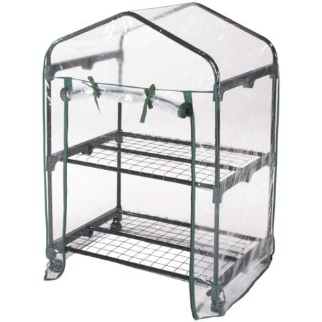 VERDELOOK SERRA PER PIANTE CON RUOTE 2PIANI