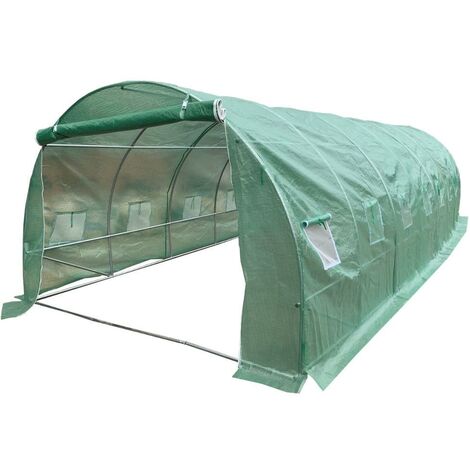 Serra a tunnel 24 m² L800x l300 xH200 cm - IPOMEA - Verde