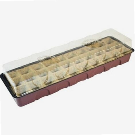 Serra con 30 vasi  54,5 x 16,5 x 11cm