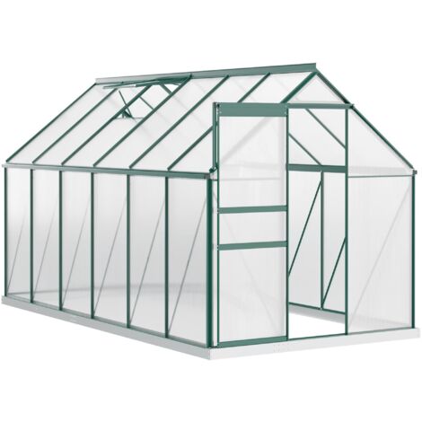 Serra da Giardino 190x375x199 cm in Policarbonato Verde