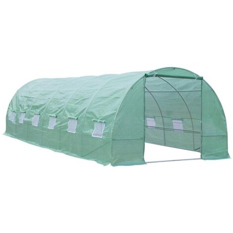 SERRA DA GIARDINO TUBI D’ACCIAIO VERDE. 8×3×2 M