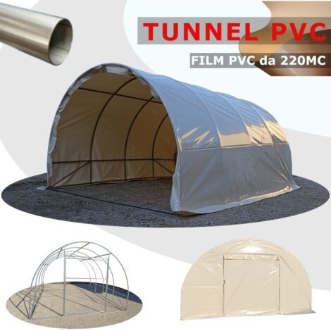 Serra Easy BOX 4x12m con copertura PVC 220MC