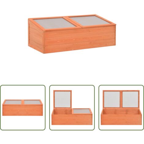 Serra in legno -  Serra in Legno 100x50x34 cm