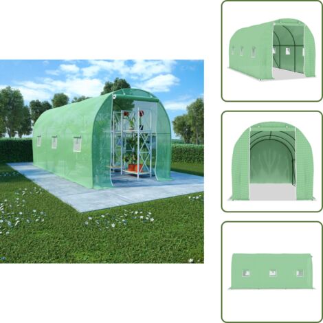 Serra per frutta - vidaXL Serra 9 m² 4,5x2x2 m - Serra per verdura