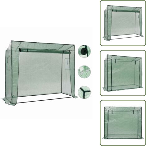 Serra per giardinaggio - vidaXL Serra Accessibile 200x80x173 cm - Serra in acciaio