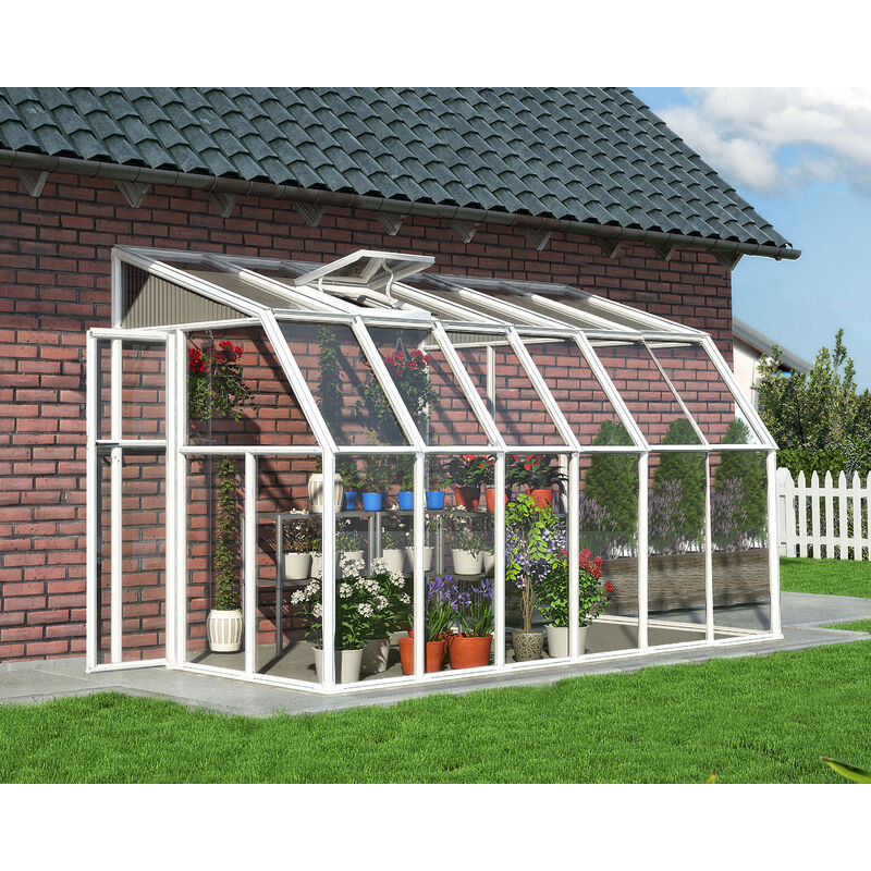 Canopia Sun Room Veranda in Policarbonato 2X3.8 m Bianco