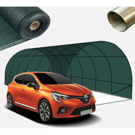 Serra Tunnel Easy SOL 4x7m con rete ombreggiante