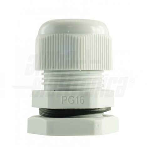 Serracavi alpha elettronica diametro cavi 10-14mm pg16 bianco - 514-16