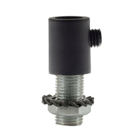 CREATIVE CABLES Serracavo cilindrico in plastica completo di tige, dado e rondella