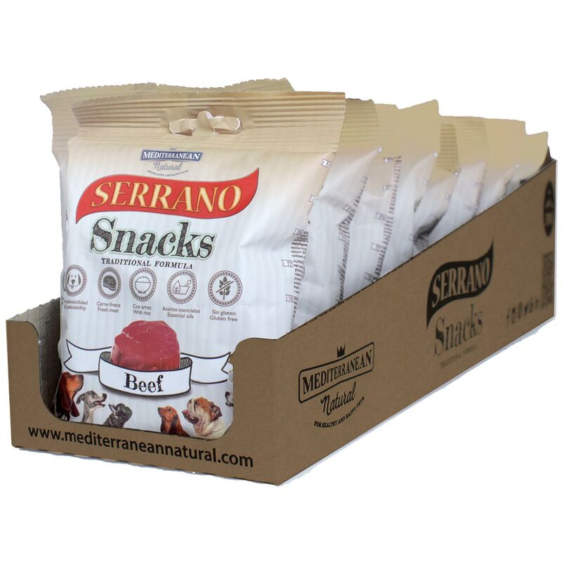 

Set de Snacks Serrano, Buey, 100 g - Mediterranean