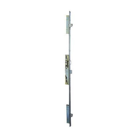 Serratura a 3 punti di chiusura 92MTX METALUX Catenaccio a 1/2 giro U7/45 mm - Senza frontale - F1U7450200