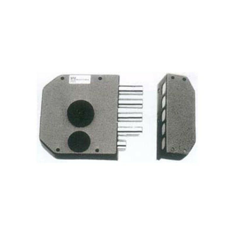 Image of Tover - serratura a catenaccio senza telaio con apriporta e chiave 60/SMALTATO oro - 7000P
