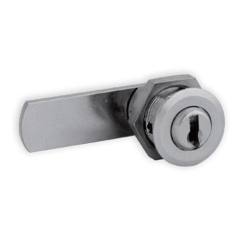 Serratura A Camme 16 Mm Per Cassette Lettere - Con 4 Chiavi E 5 Piastre, Lega Zinco Cromata - Foto 8