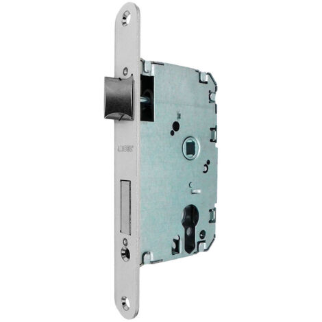 Serratura a mortasa C/r Cre03 50/47 mm Nichel satinato