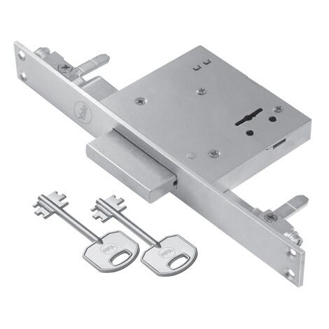 SERRATURA AD INFILARE 2 MANDATE DOPPIA MAPPA CORNI DM TRAK N91012 CANCELLATE