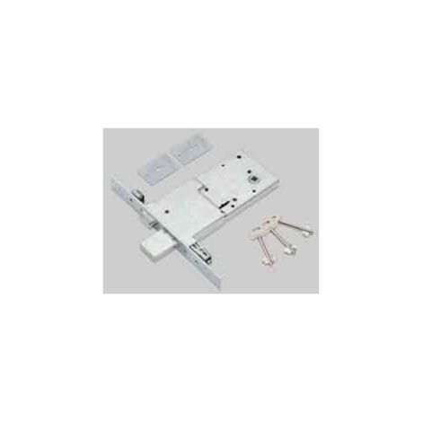 SERRATURA AD INFILARE DOPPIA MAPPA '2008' SECUREMME E70 - 4 Mandate - Scatola 164x83 mm - SECUREMME