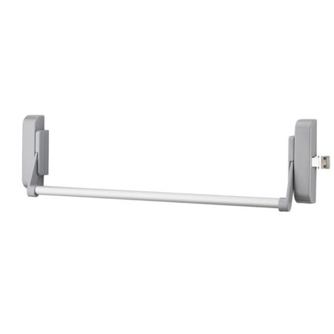 Serratura antipanico 1 punto laterale reversibile laccata grigia porta max 1150 mm - THIRARD
