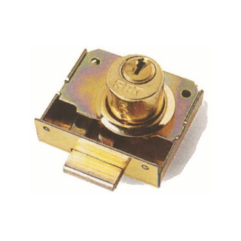 Serratura c/cilindro 16/c-2203 mm 30 ottone con chiave Yale