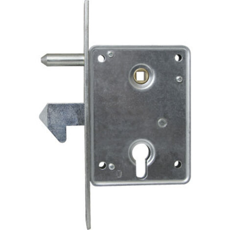 SERRATURA CANCELLO INFILARE 77QL ISEO - B.Q ZINC F.MM 25 C.SAGOM M1+Q8 E.MM 50 - 1 pezzo