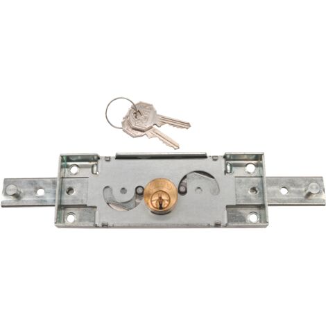 Serratura centrale per serrande 155x55 mm