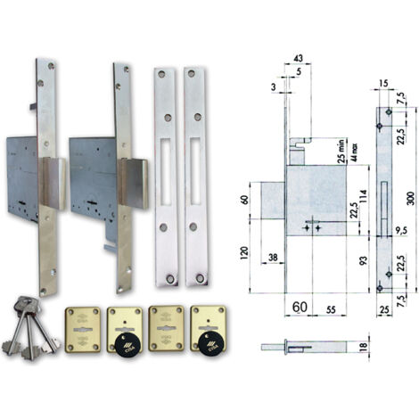 SERRATURA CISA 57020-60-0 -CP-