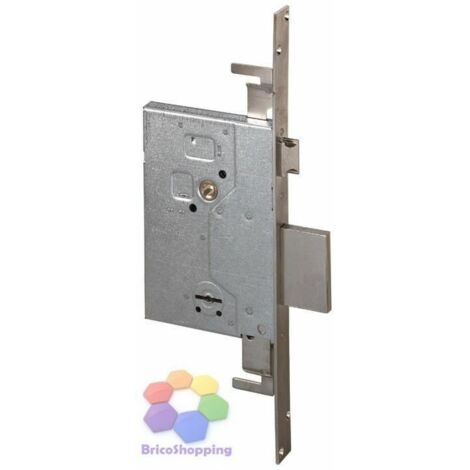 Serratura Cisa Art 57255 A Doppia Mappa Entrata Mm 60 Con Scrocco E 4 Mandate