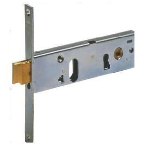 Serratura cisa da infilare per porte in metallo alluminio 44150 entrata a mm 70