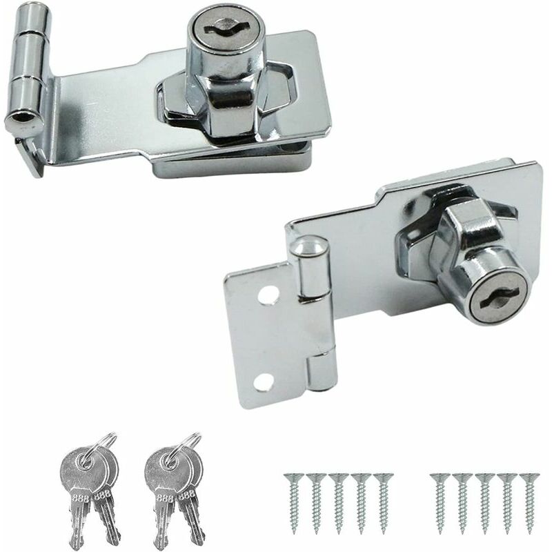 Serratura con fibbia in metallo - Bullone ad