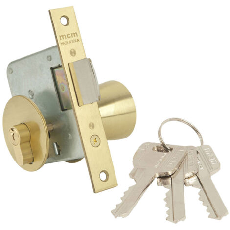 Serratura con pomello MCM 1561-3-70 Insaccare