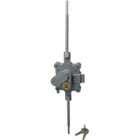 SERRATURA CONTATORE ENEL GMI/GTI  VTR GRIGIA C.TONDO + IMPRONTA ENEL
