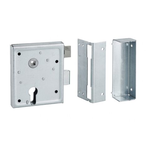 Serratura da applicare ALSACE per cilindro europeo, destra, quadro 8 mm, asse 60 mm, 110 x 70 mm – THIRARD
