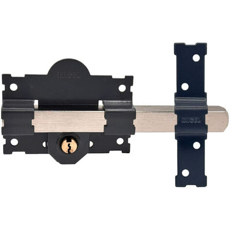 Serratura da applicare Crr07 105l/50 mm grigia verniciata
