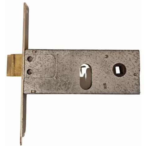 Serratura da fascia da infilare marca yale 1850.70 zincata profilo mm 12