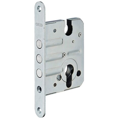 Serratura da incasso, a cilindro europeo, asse 50mm, 3 catenacci tondi - THIRARD