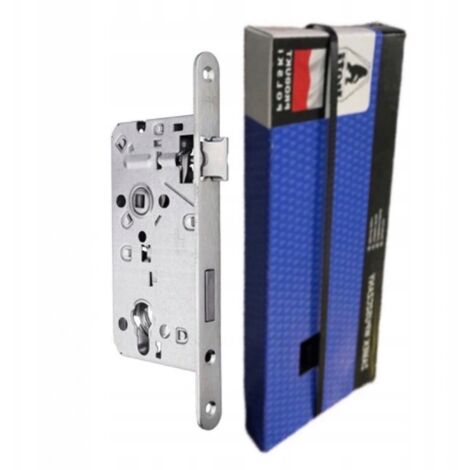 Serratura da incasso YETI 72/55 per cilindro dritto da 235 mm