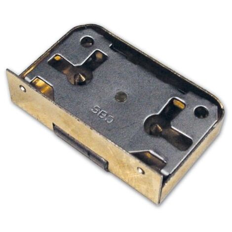Serratura da Incastrare Dorso Ottonato Meroni Art. 22 Misura 30 mm per cassetti