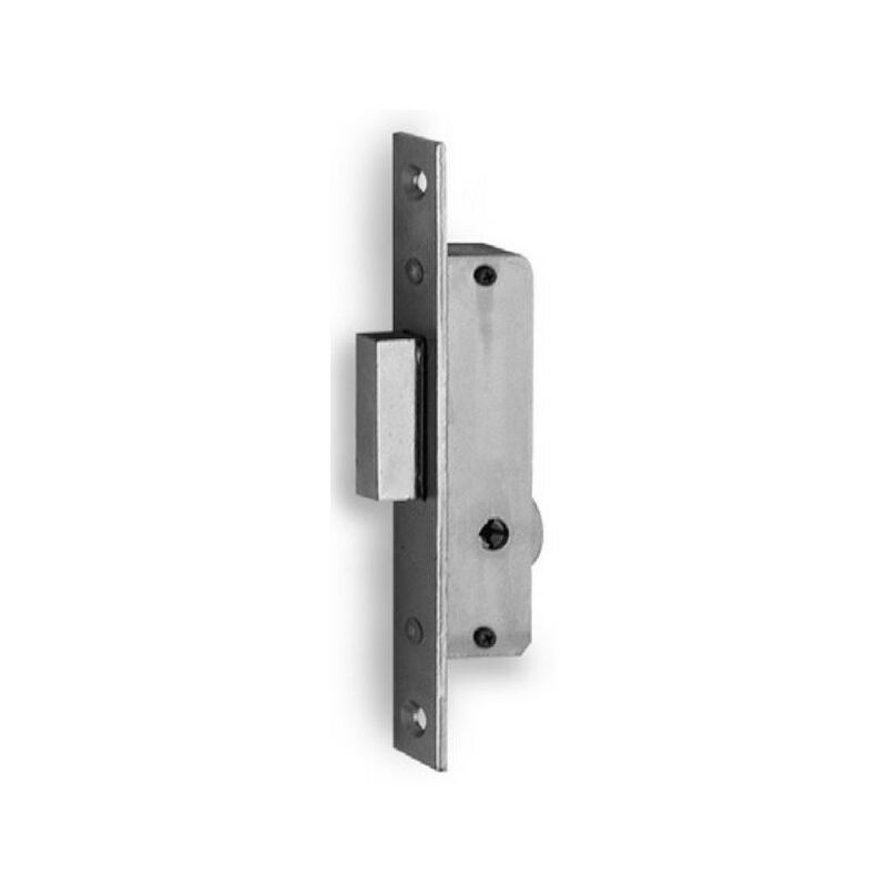 Image of Serratura da infilare 1 mandata chiave a spillo per serramenti in alluminio 903 K Frontale: 16 mm - Entrata Serrature: 16 mm