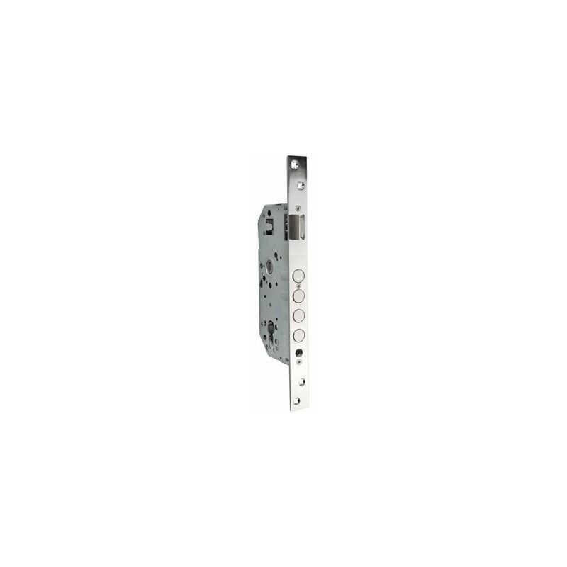 Image of Handlock - Serratura da infilare con serratura nichelata per porta in legno