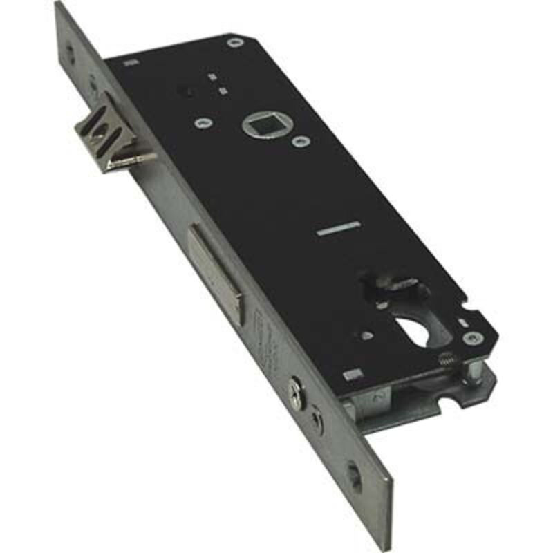 Serratura da infilare per montanti catenaccio e