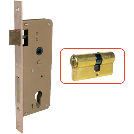 Serratura da infilare per porte 200x45