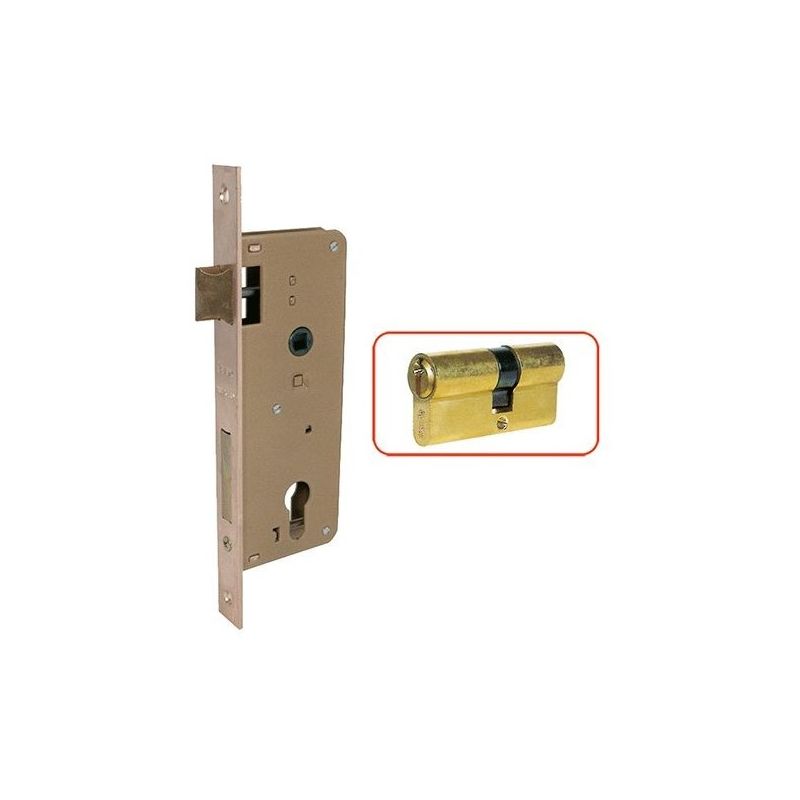 SERRATURA DA INFILARE PER PORTE IN LEGNO ART. 200 E 40 - 300912DFL