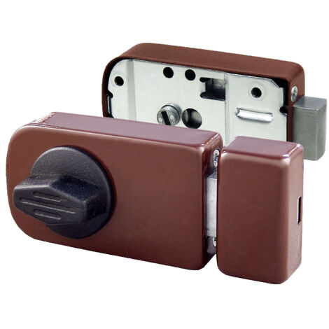SERRATURA DA SUPERFICIE MINOS CON CILINDRO DA 50 MM BIANCA - MP ZN MI5BI
