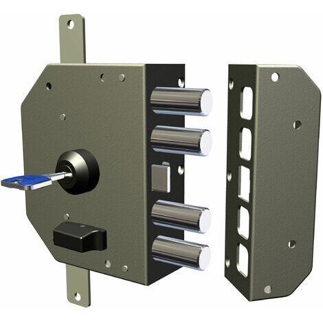 serratura di sicurezza CR 3200 K55 60 mm per porte blindate a pompa ad applicare