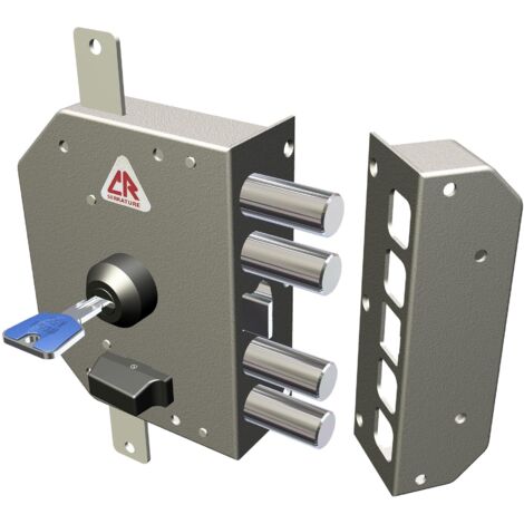 serratura di sicurezza Dx CR 3250 K55 serrature a pompa ad applicare 60 mm