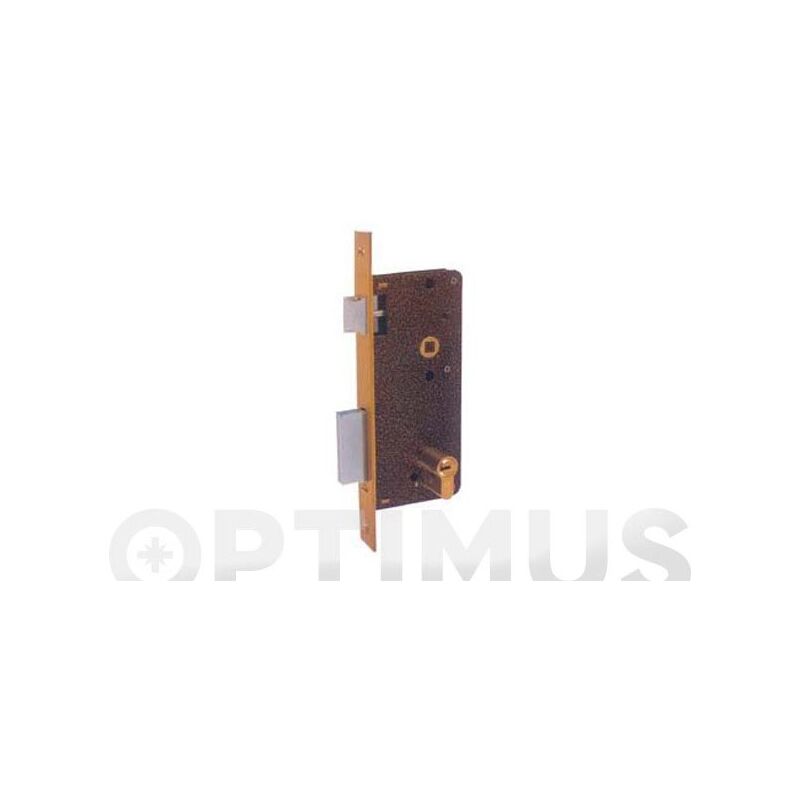 Image of Serratura di sicurezza in ottone con chiave e apriporta 720/70-DS15/70D - 1049577