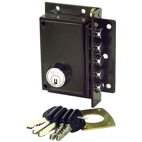 Serratura di Sicurezza Jis 5239 11x7 Verniciata Destra
