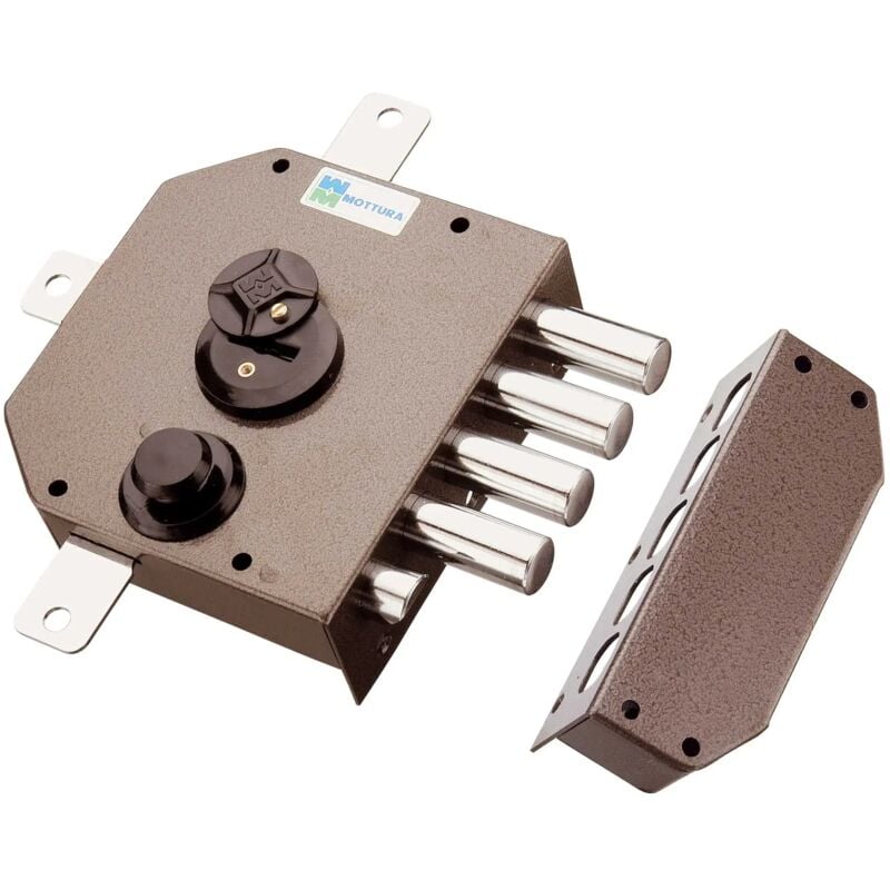 Serratura doppia mappa 550 D - Mano sinistra - Entrata 60 mm. - 5 Punti chiusura