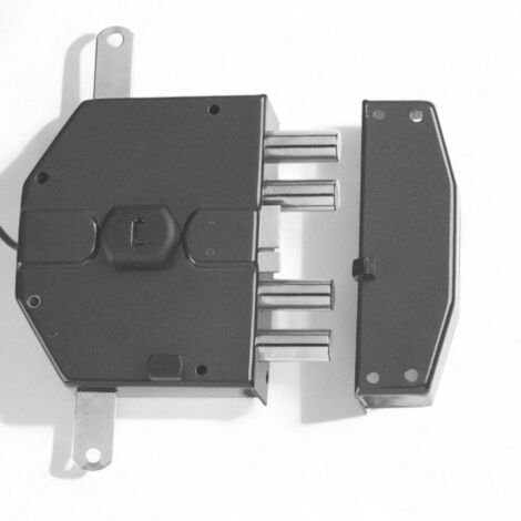Serratura elettrica 8-12V chiusura triplice con cilindro 60 mm -