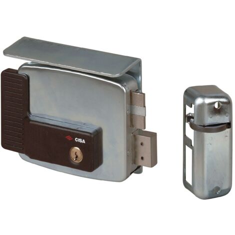 SERRATURA ELETTRICA DA APPLICARE PER FERRO ART. 11761 N7 E 70 Dx